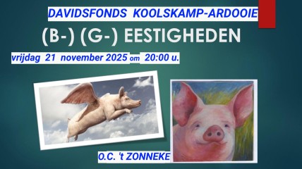 Weetjes over VARKENS en KUNST
